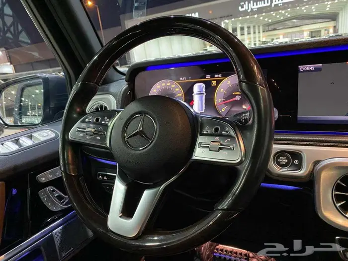 مرسيدس جي 500 موديل 2022 رصاصي ماشيه 63000كم 38