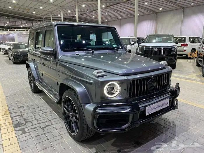مرسيدس جي 500 موديل 2022 رصاصي ماشيه 63000كم 16