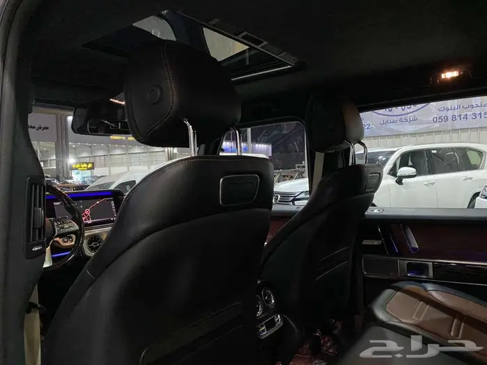 مرسيدس جي 500 موديل 2022 رصاصي ماشيه 63000كم 32