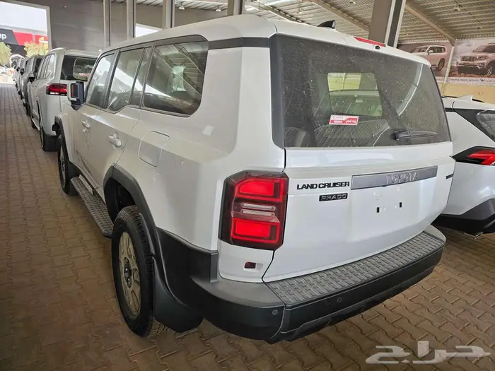 تويوتا برادو txl1 ابيض وذهبي اقل سعر 1