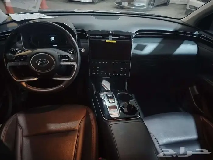 هونداي توسان 2021 ديزل دبل فضي بودي وكاله ب 63 الف 14