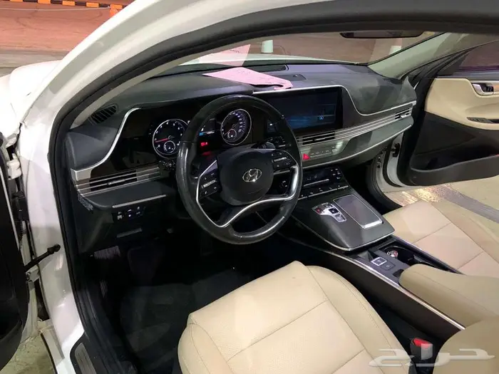 هونداي ازيرا 2020 بصمه شاشه قيادة ذاتيه مستورد 6