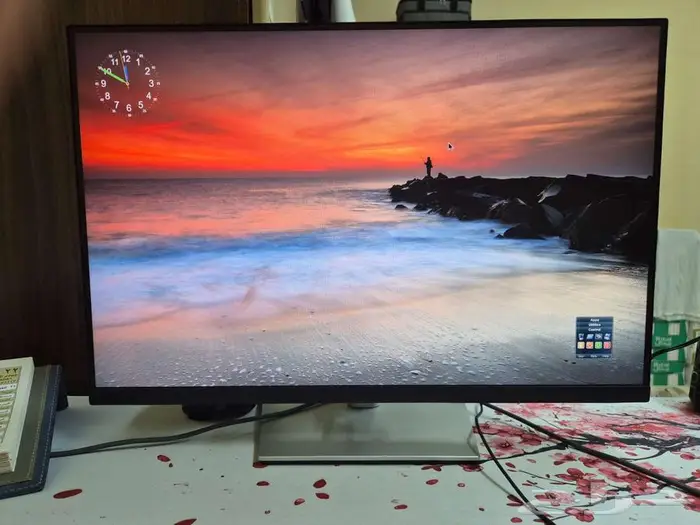 كمبيوتر مكتبي مع شاشة وكيبورد نوع ديل ماوس مايكروسوفت 0