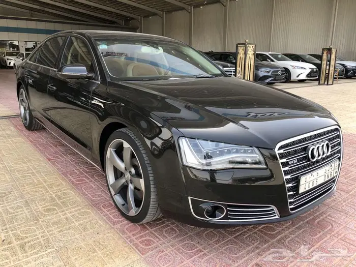 أودي A8 L موديل 2013 اسود 2