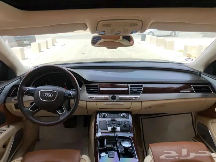 أودي A8 L موديل 2013 اسود 14