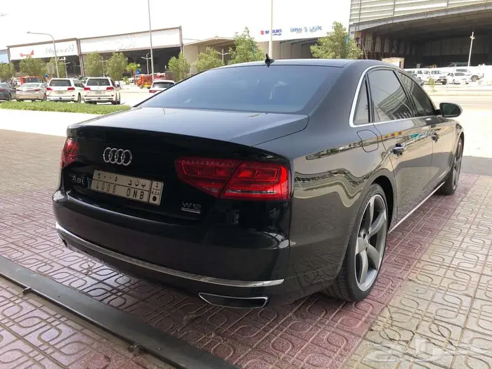 أودي A8 L موديل 2013 اسود 6