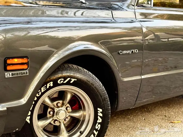 شيفروليه سلفرادو C10 350 كلاسيك مجدد موديل 1972 30