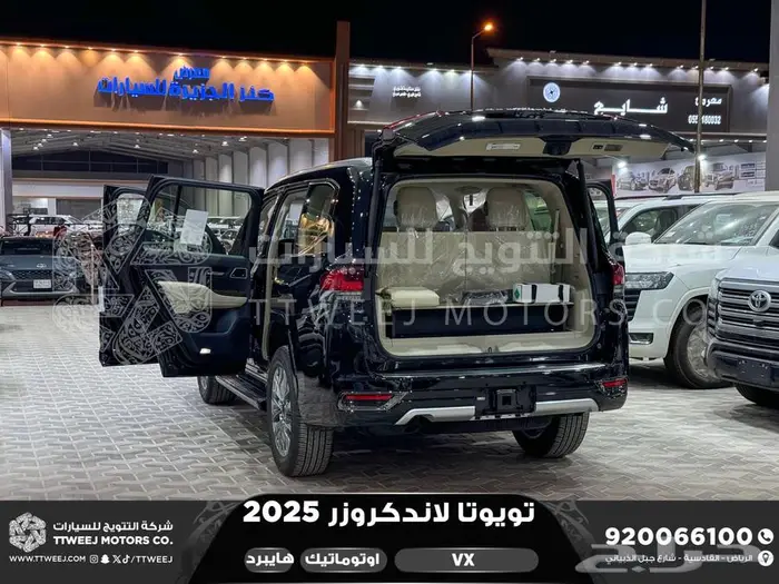 تويوتا لاندكروزر في اكس فل أسود هايبرد 2025 سعودي اقل سعر 36