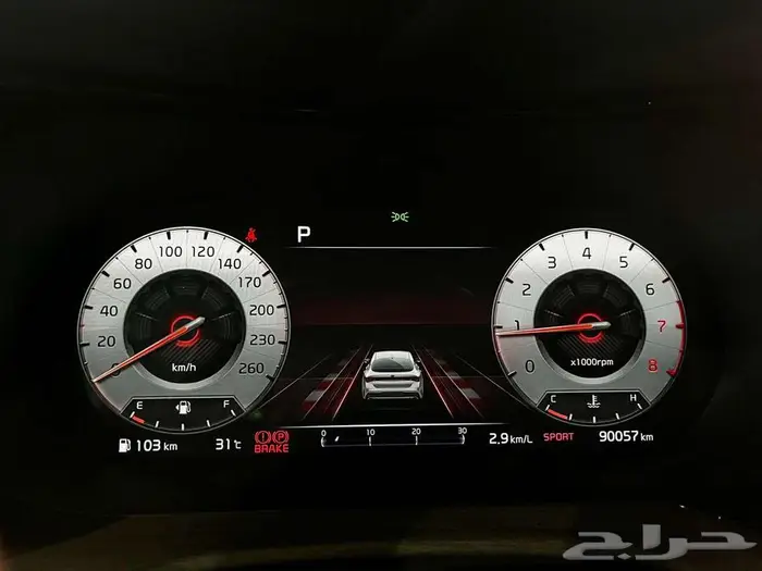 كيا k5 موديل 2021 وارد كوريا (فل كامل) 14