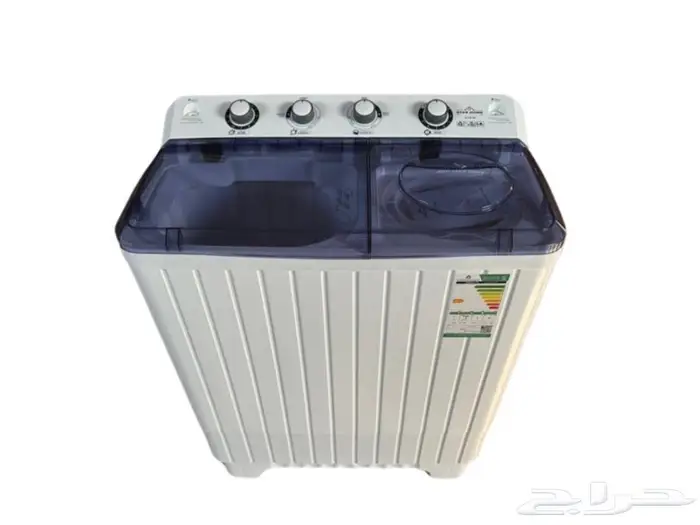 غسالة 6 كيلو حوضين شبه جديدة 0