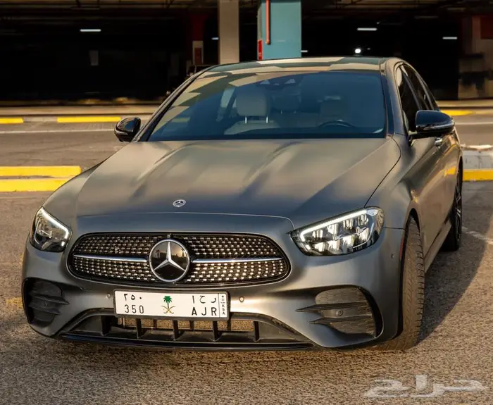 لعشاق التميز مرسيدس 2022 E350 مع لوحتها المميزه 0