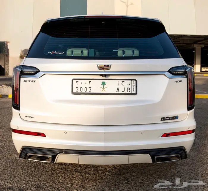 كاديلاك سعودي XT6 2021 قمة الفخامة مع لوحتها المميزه 2
