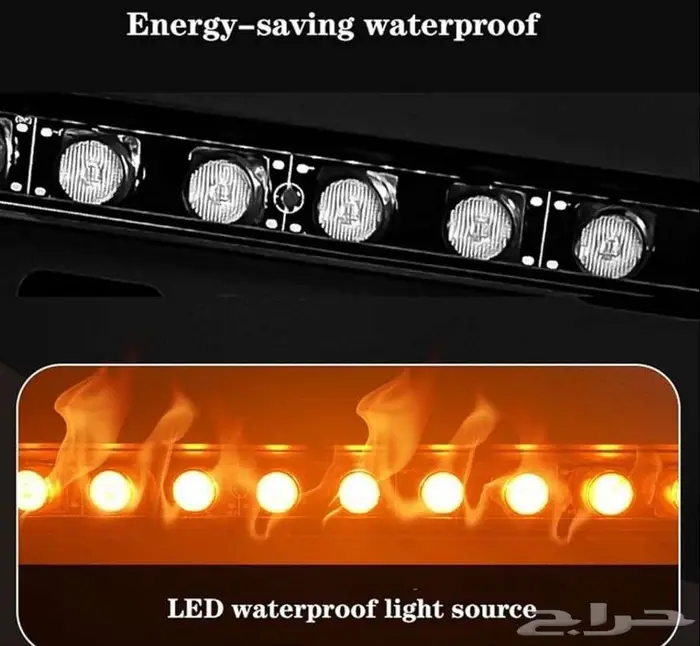 مدفأة ديكور بالبخار والإضاءة LED 3