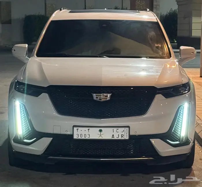 كاديلاك سعودي XT6 2021 قمة الفخامة مع لوحتها المميزه 0
