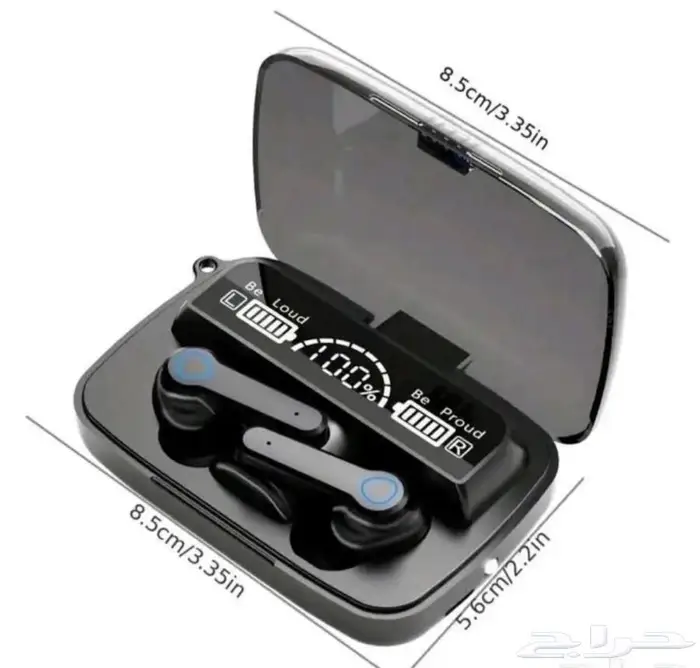 سماعة بلوتوث مميزة   شاشة لمس   كشاف   تشحن الجوال 0