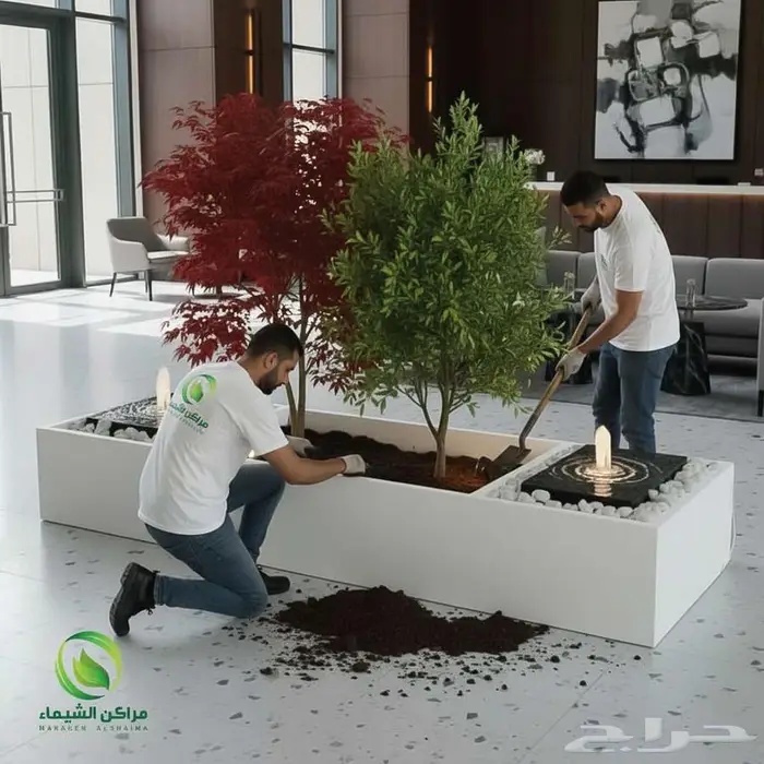 نوافير وشلالات جاهزة تنسيق حدائق الحوش والسطح بسعر المصنع 10