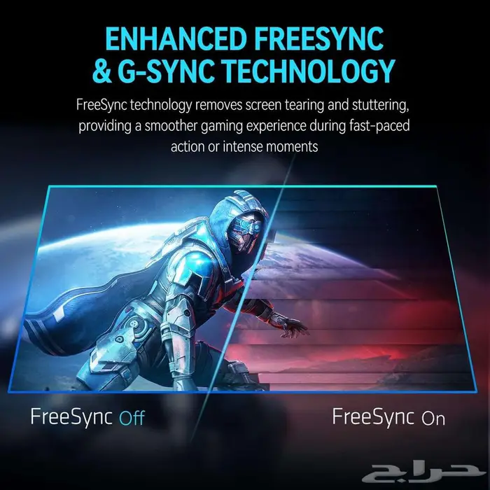 شاشة قيمنق 2k 180hz 27inch (جديدة بكرتونها). 3