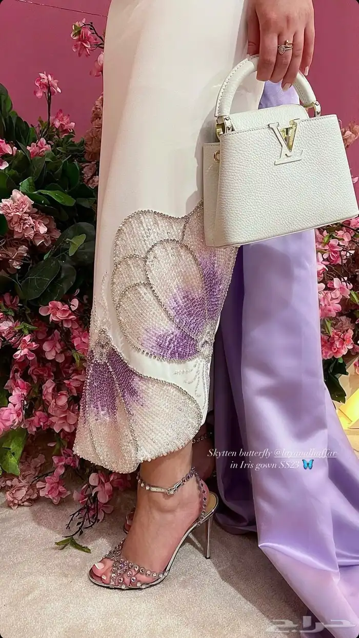 فستان المصممه وعد العقيلي 2