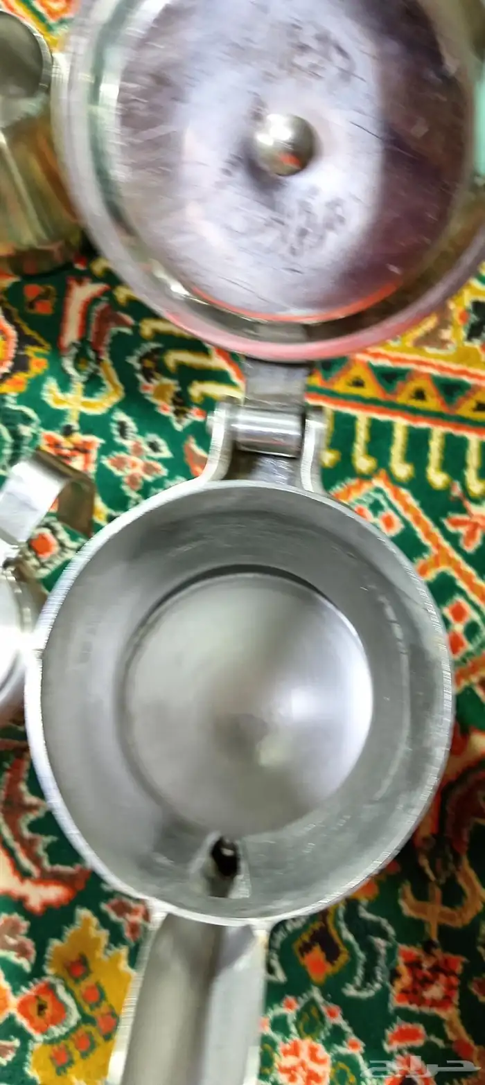 دله كوريه وملقمه اسبانيا ابريق تبخير حليب كوري صغير 5