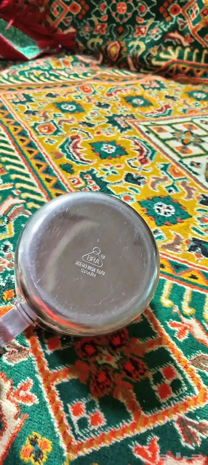 دله كوريه وملقمه اسبانيا ابريق تبخير حليب كوري صغير 9