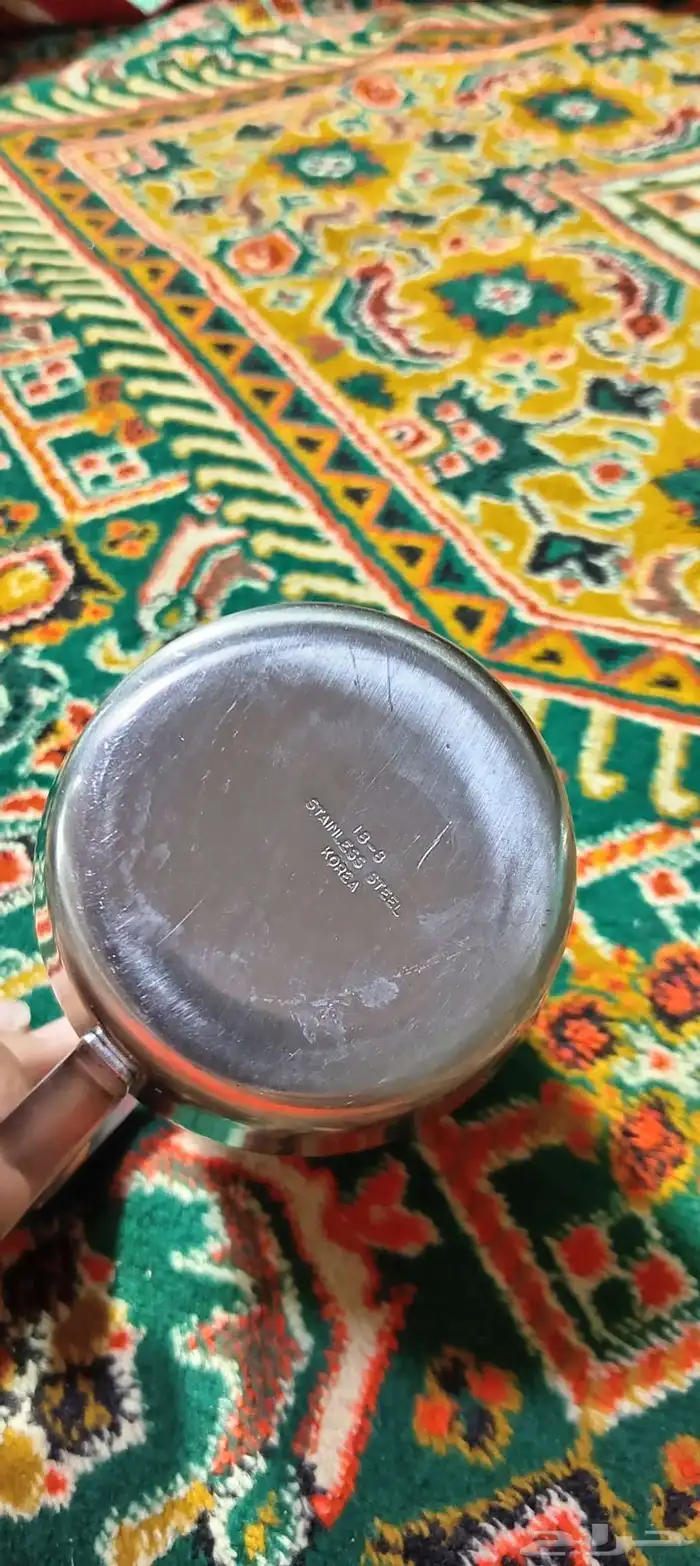 دله كوريه وملقمه اسبانيا ابريق تبخير حليب كوري صغير 16