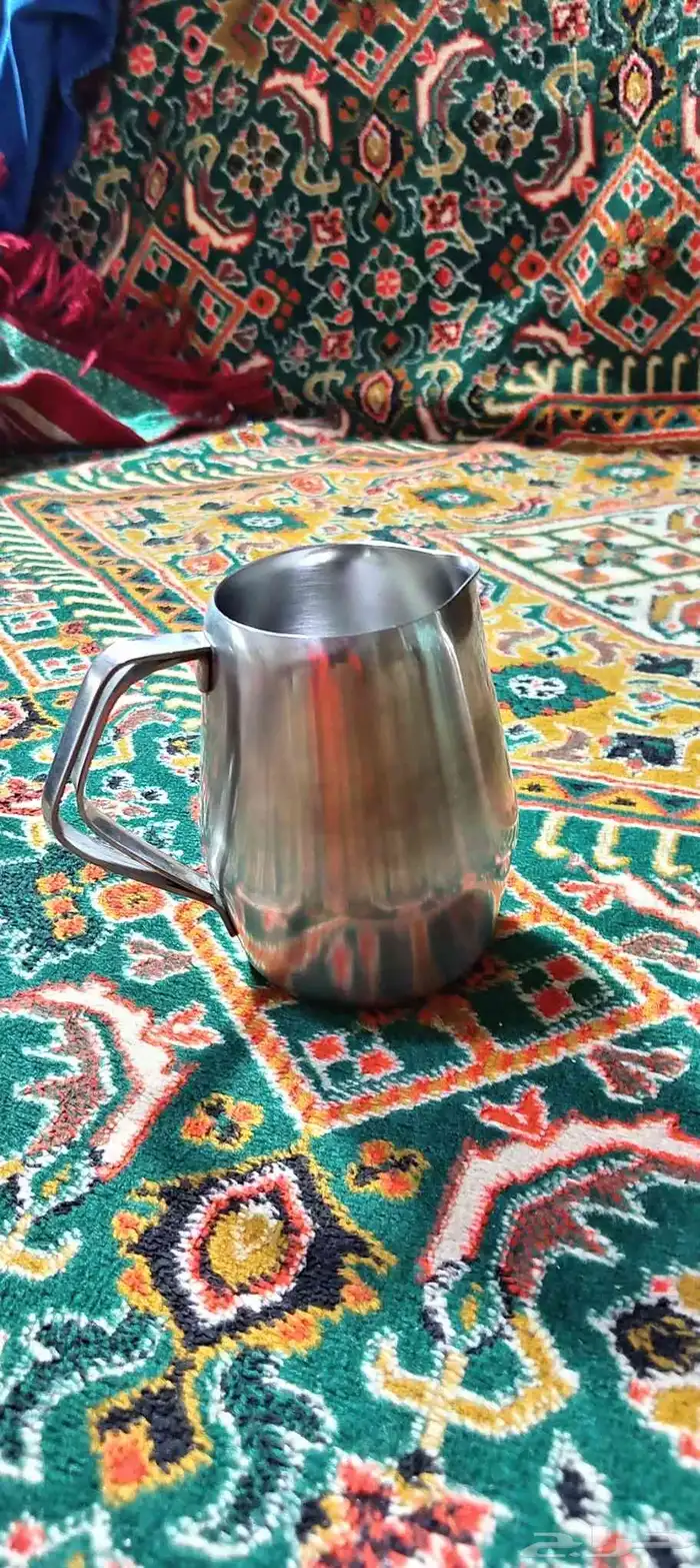 دله كوريه وملقمه اسبانيا ابريق تبخير حليب كوري صغير 15