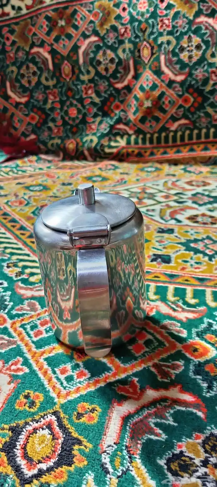 دله كوريه وملقمه اسبانيا ابريق تبخير حليب كوري صغير 8