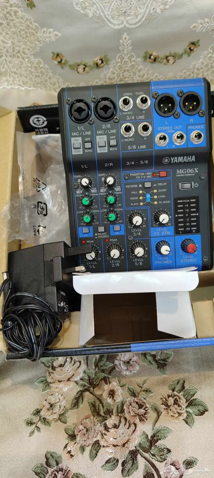 مكسر ياماها مكسر صوت اصلي Yamaha MG06X 5