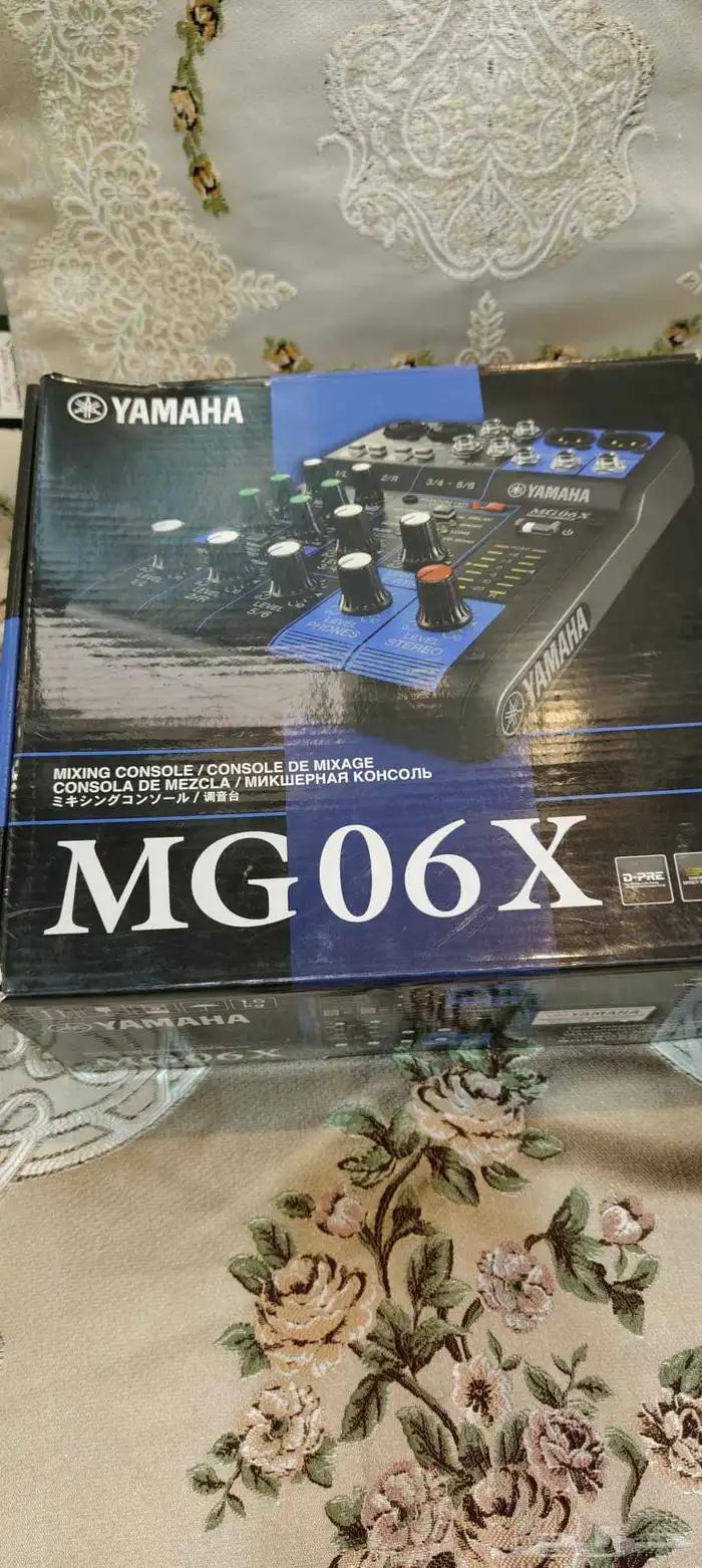 مكسر ياماها مكسر صوت اصلي Yamaha MG06X 0