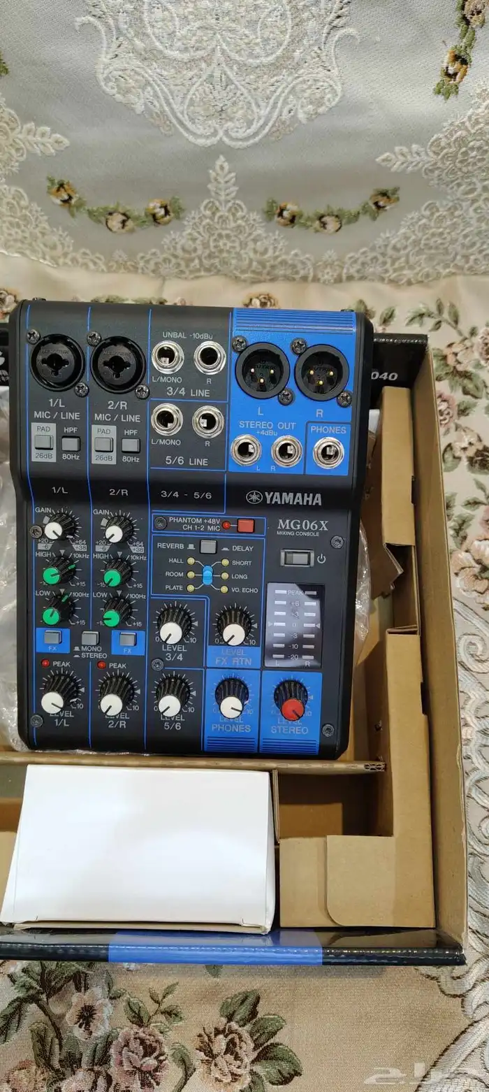 مكسر ياماها مكسر صوت اصلي Yamaha MG06X 4