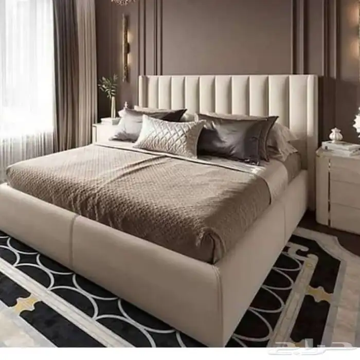 تفصيل سرير نفرين مقاس 180 200 7