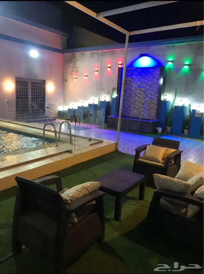 استراحة للايجار اليومي مخطط الوفاء 9