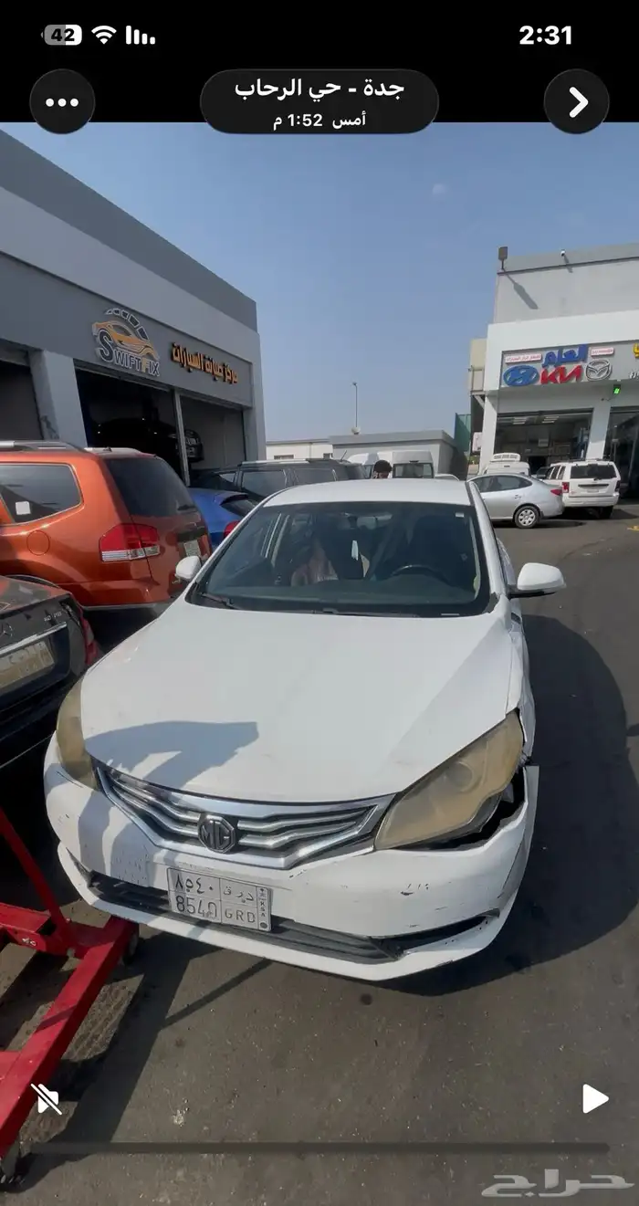 سياره للبيع MG 360موديل 2018البيع بحالتها 4