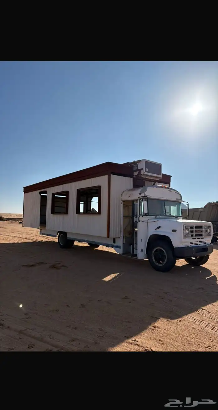 باص كرفان عرض 3ونص وطول 9 نضيف 1