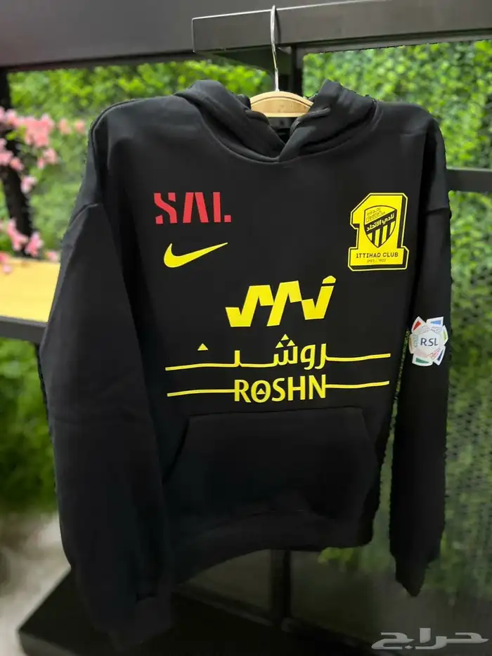ملابس نادي الاتحاد السعودي خامه ممتازه متوفر طباعه اسماء 4