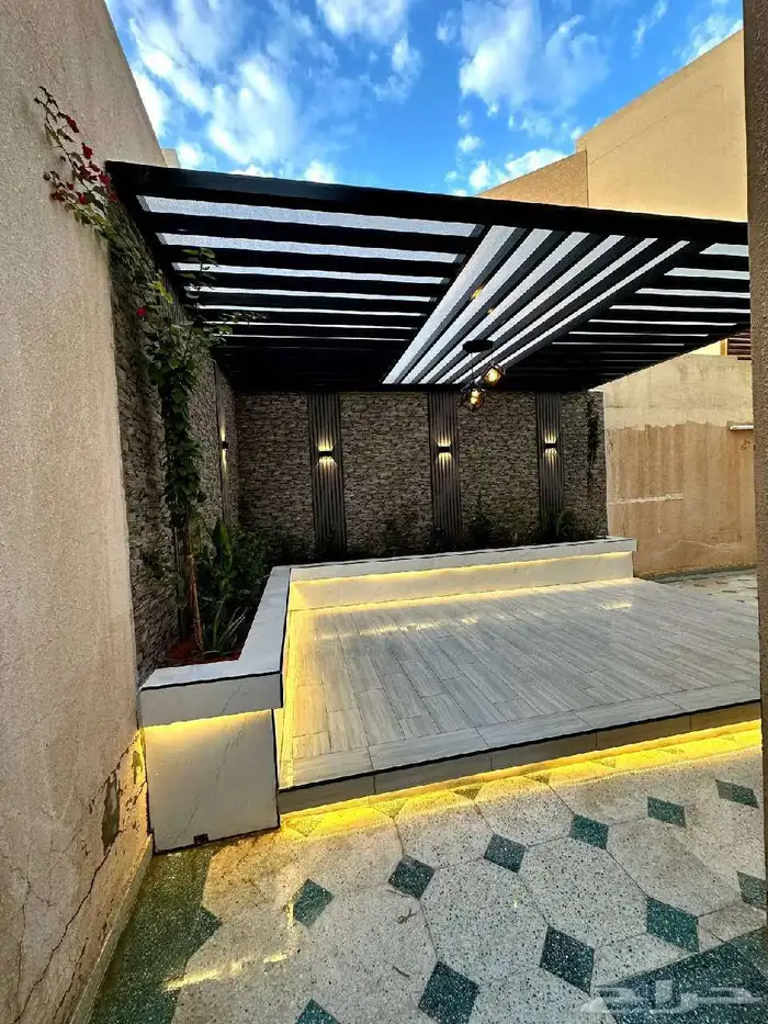 تصميم جلسات ومظلات خارجية للاسطح والحدائق بجده 6