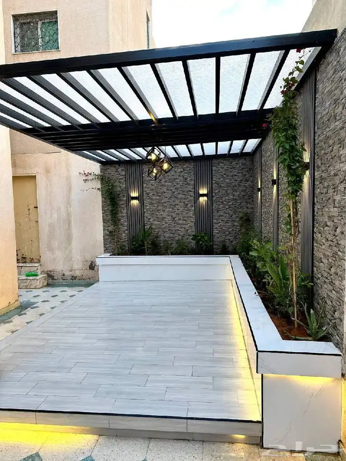 تصميم جلسات ومظلات خارجية للاسطح والحدائق بجده 3