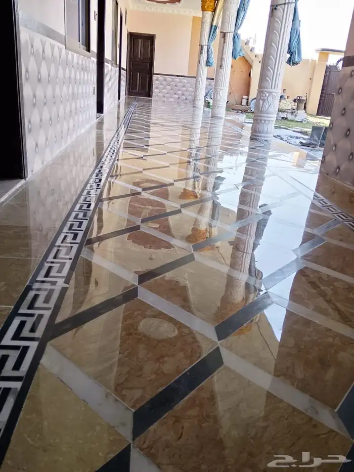 جلي بلاط تلميع رخام تلميع سيراميك بورسلان بلاط تلميع رخام تل 1