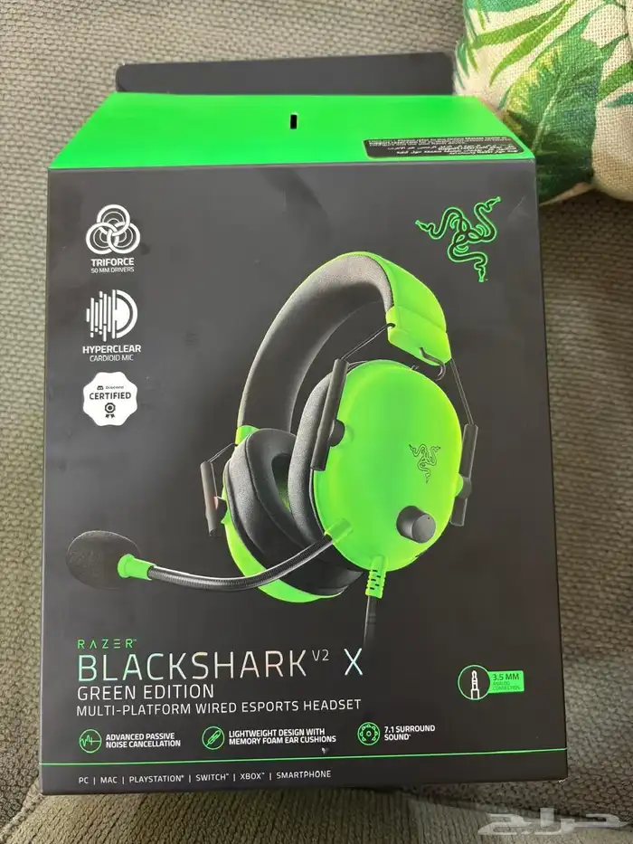 سماعة Razer black shark 0