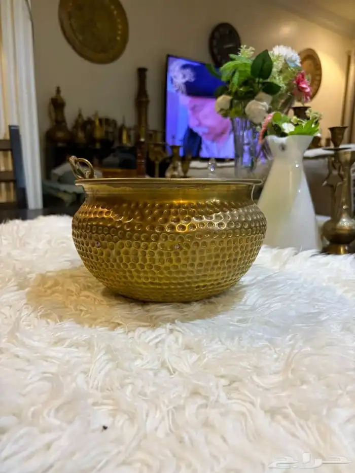 نحاسيات دلل لوحة مباخر فازات 3