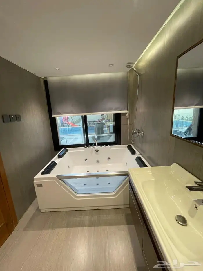 شاليه بسخان مسبح للايجار في جدة كوخ صغير شاليهات بجاكوزي 22