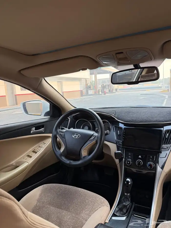 سوناتا2014 فل نظيفه وع الشرط 19