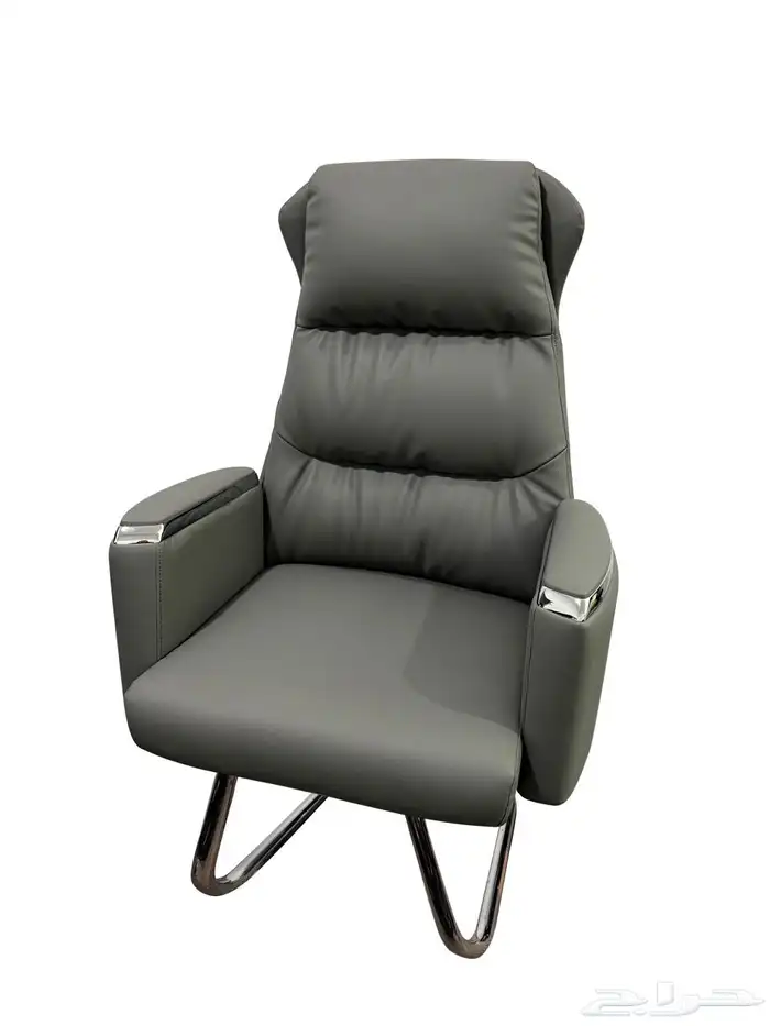 كرسي طقم جلد فخم-كرأسي مدير كبير موديلات راقية بأسعار جملة 5