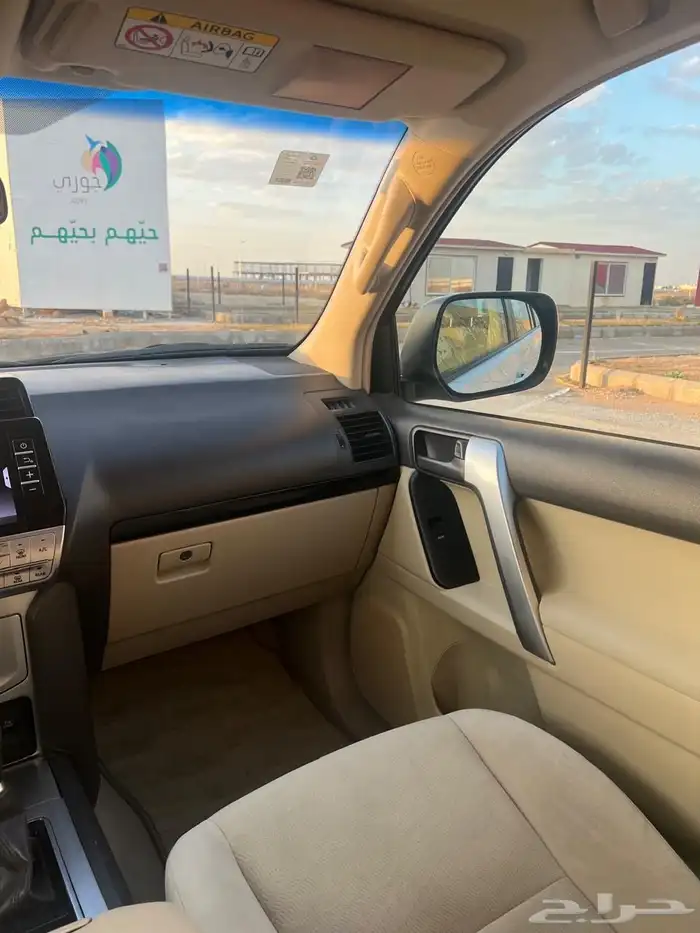 برادو 2019 خليجي بدي وكاله ممشى قليل نظيف جدا 3