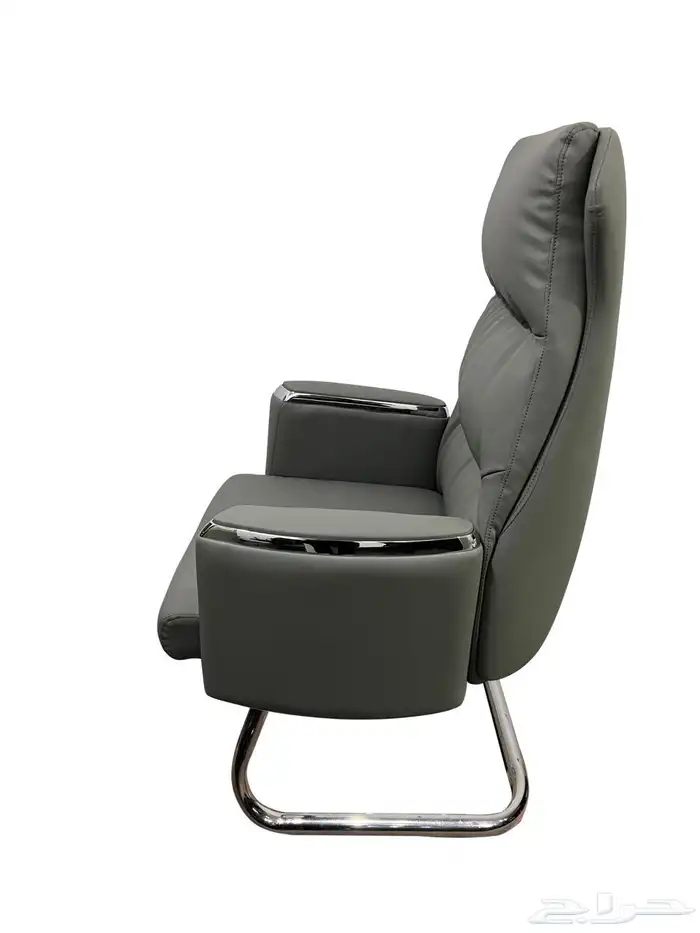 كرسي طقم جلد فخم-كرأسي مدير كبير موديلات راقية بأسعار جملة 8