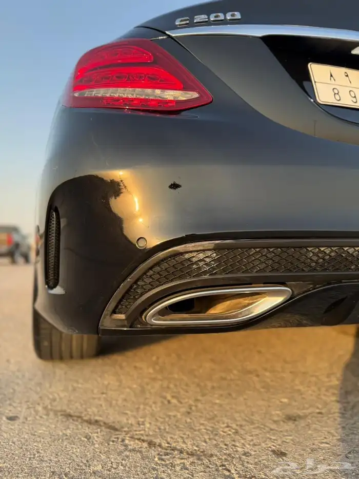 لمحبين الفخامه مرسيدس C200 مخزن 2017 سعودي الجفالي 20