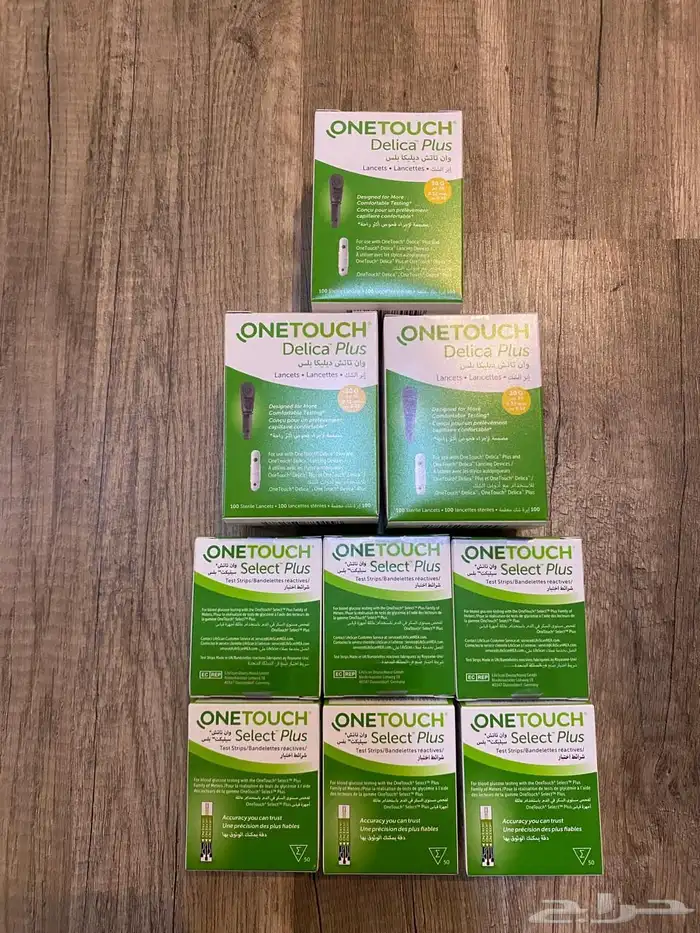 شرايح سكر وإبر وخز جديدة   أسعار مميزة وعرض خاص وان تاتش 0