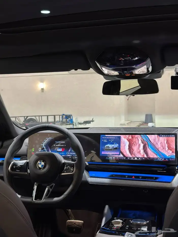 بي ام دبليو 520i kit M 2025 بلاك ادشن . رصد الفخامة 27