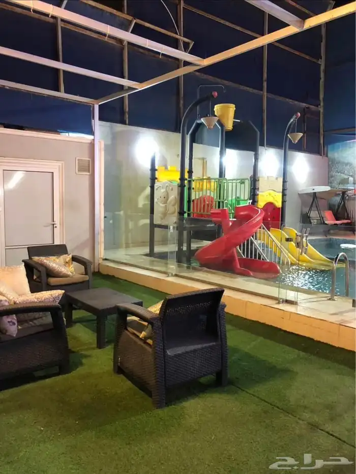 استراحة للايجار اليومي مخطط الوفاء 8