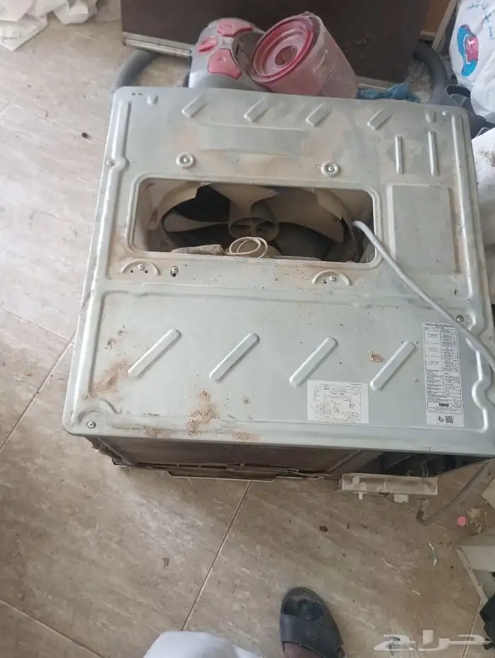 مكيف طن ونصف استعمال 4 شهور فقط صيني 8